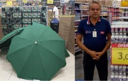 Homem morre em supermercado e tem corpo escondido por funcionários para manter local aberto