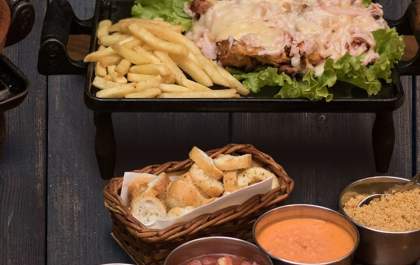 Para não sair da dieta opte pelo frango especial do Natelha Cupim