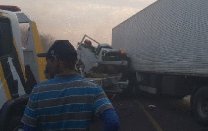 Morre motorista que se envolveu em acidente provocado por fumaça