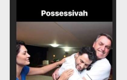 Festa reúne família Bolsonaro