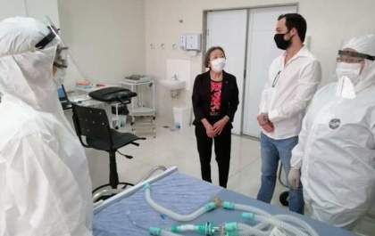 Covid 19: UTI em Andradina tem três pacientes ´entubados` e nove na enfermaria