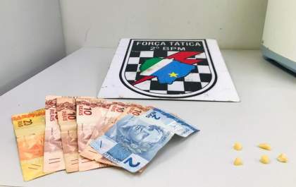 Força Tática de Três Lagoas apreende Crack na Vila Haro