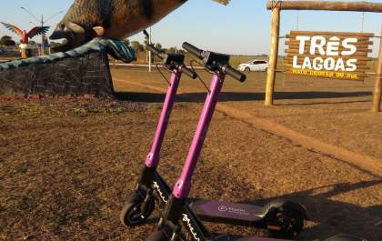 Três Lagoas contará com patinetes elétricos a partir desta quarta-feira (2)