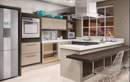 O sonho da cozinha americana, modelo de arquitetura que une a família