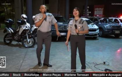 Capitão Duarte, da PM de Araçatuba, vira celebridade ao dançar durante live beneficente