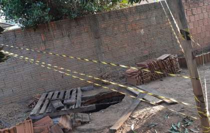 Mulher cai em poço em Três Lagoas e sobrevive