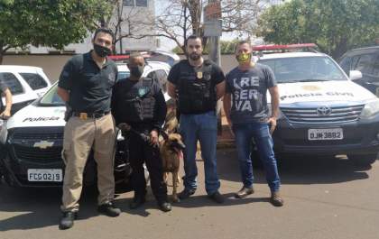 Operação Rescaldo da Polícia Civil prendeu dupla com drogas e arma de fogo em Andradina