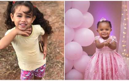 Meninas mortas em acidente com pedalinho são sepultadas em Andradina