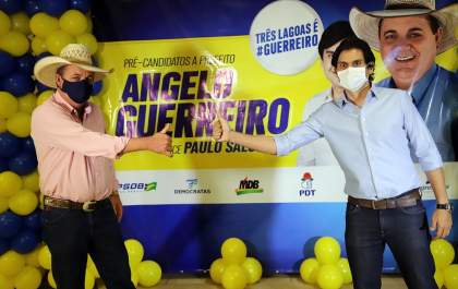 Guerreiro comemora reeleição em Três Lagoas