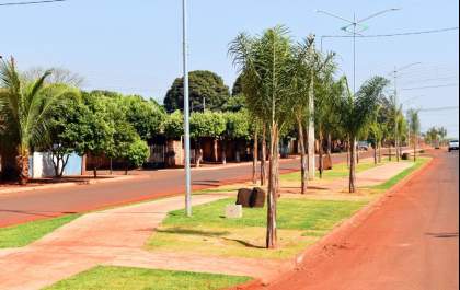 Selvíria: revitalização da Avenida João Selvírio de Souza continua