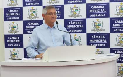 Edgar Dourado pede regulamentação do trânsito na área central de Andradina