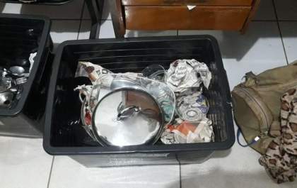 PM apreende objetos que seriam trocados por drogas na “Zona Velha”