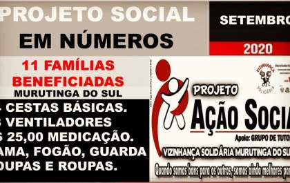 Projeto Social da PM ajudou 11 famílias no mês passado