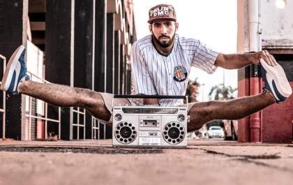Nyambertal, um dos nomes do hip-hop da região