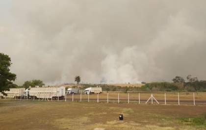 Incêndio pode ter causado apagões em Andradina&nbsp;