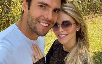 Filha de Kaká e Carol Dias nasceu nesta quinta-feira (8)