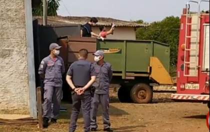 Pecuarista de 61 anos “engolido” por forrageira em fazenda no bairro Timboré