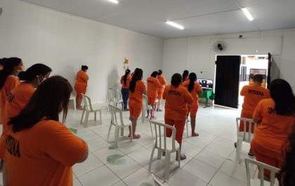 Projeto Crescer Prisional retoma atividades junto a reeducandas