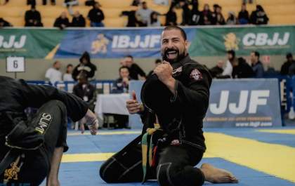 Percio Gonçalves, guerreiro na vida e nos tatames