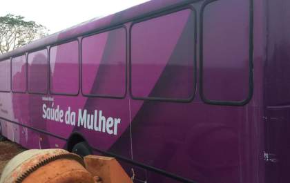 Ônibus apreendido pertence a clínica que seria da esposa de Cleudson
