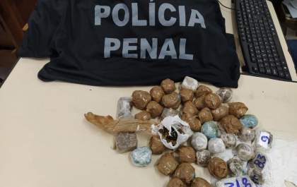 Policiais penais interceptam materiais arremessados em presídios