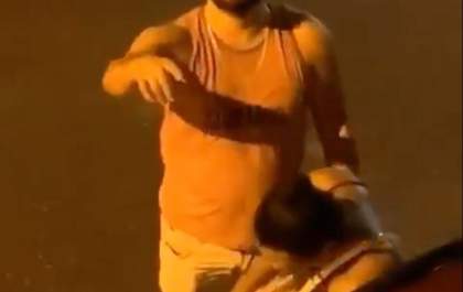 Homem filmado dando socos em mulher se entrega a polícia&nbsp;