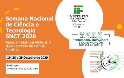 IFSP de Birigui promove Semana Nacional de Ciência e Tecnologia