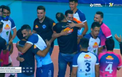 Vôlei Futuro é campeão e disputará série B da Superliga