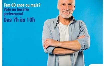 Hojemais nas Eleições 2020: Até às 10h a votação é preferencial para maiores de 60 anos