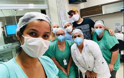 Três-lagoense vítima de acidente em piscina relata sentimento de gratidão por profissionais do Hospital Auxiliadora