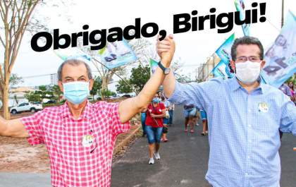 Salmeirão agradece votos e promete concluir obras iniciadas ou retomadas em sua gestão