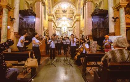 Orquestra Jovem Circuito das Águas realiza edição 2020 de festival musical pela internet