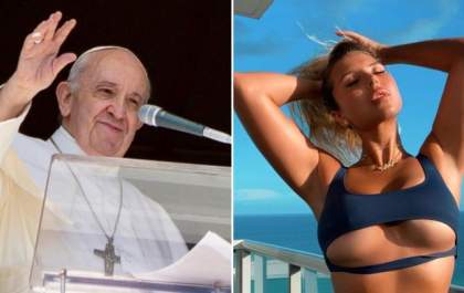 Vaticano investiga conta do Papa após curtida em foto de modelo brasileira