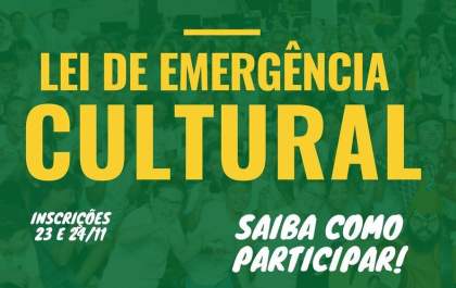 Artistas e agentes culturais de Birigui já podem se inscrever nos editais da Lei Aldir Blanc