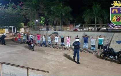 PM cumpriu 14 mandados de prisão neste final de semana&nbsp;