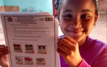 Escola Municipal Olyntho Mancini entrega 100% das atividades anuais