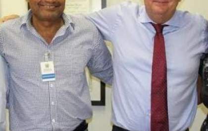 Eduardo destaca que a cor não define ninguém e somos todos iguais