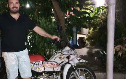 Consultor do Banco Mundial no Piauí vai viajar até Penápolis com uma Honda POP
