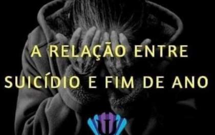 Psicóloga alerta suicídio aumenta durante festas de final de ano