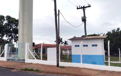 Águas Castilho realiza melhorias em reservatório da cidade