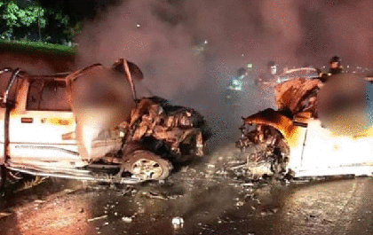Veículo na contramão provoca morte de três