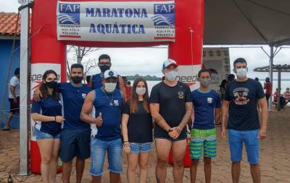 Nadadores andradinenses são destaques em Pereira Barreto