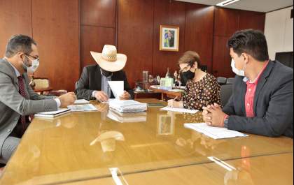 Guerreiro reúne-se com Ministra e parlamentares em Brasília