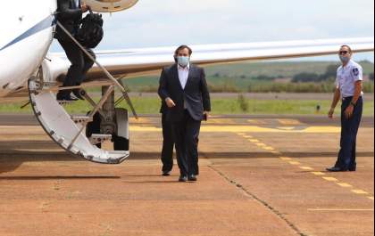 Presidente da Câmara, Rodrigo Maia, visita a região