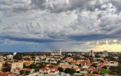 Primeira semana do verão será marcada por chuva em Araçatuba