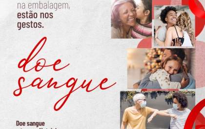 Banco de Sangue de Araçatuba convoca doadores neste Natal!