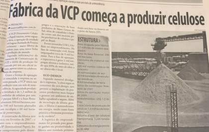 Hojemais 20 anos: Com IP, Suzano e Eldorado, cidade se torna a Capital mundial da celulose