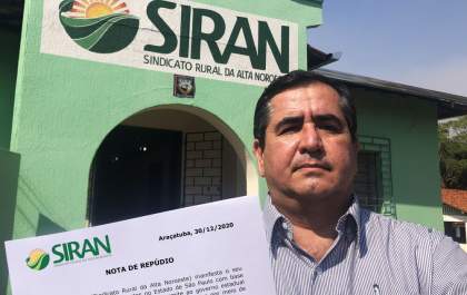 Siran emite nota de repúdio contra aumento de impostos em São Paulo