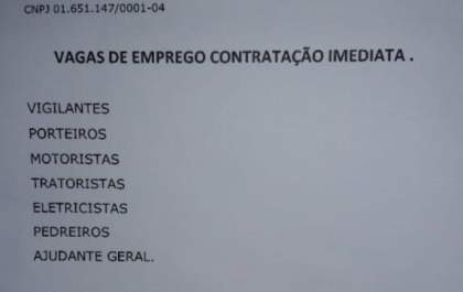 Moradores de Três Lagoas denunciam falsas vagas de emprego