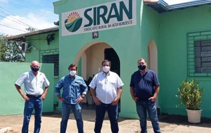 Siran organiza “tratoraço” contra aumento do ICMS